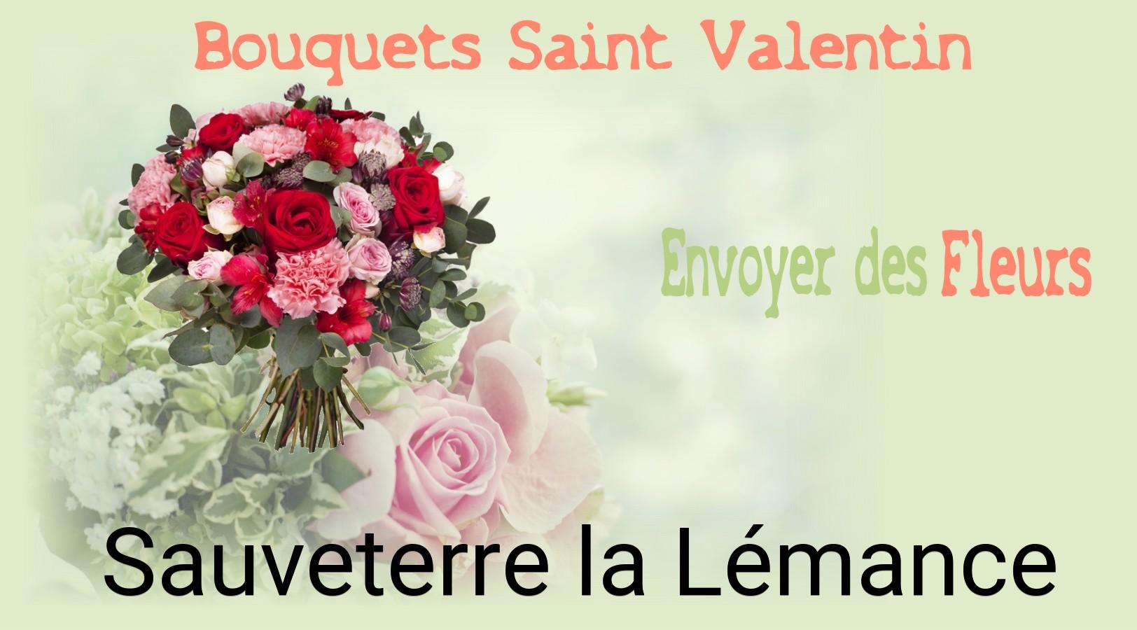 Roses de Saint-Valentin livrées à Sauveterre-la-Lémance